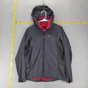 Arc'teryx Jacket Womens Small Gray Procline Hybrid Hoody Full Zip Hooded